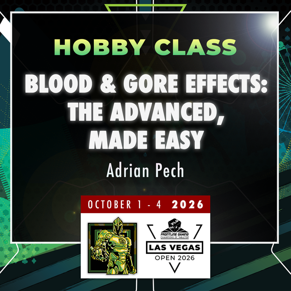 Adrian Pech - Blood and Gore Effects: The Advanced Made Easy - LVO 2026 Hobby Class
