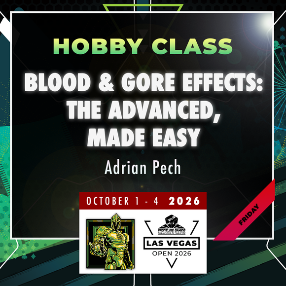 Adrian Pech - Blood and Gore Effects: The Advanced Made Easy - LVO 2026 Hobby Class
