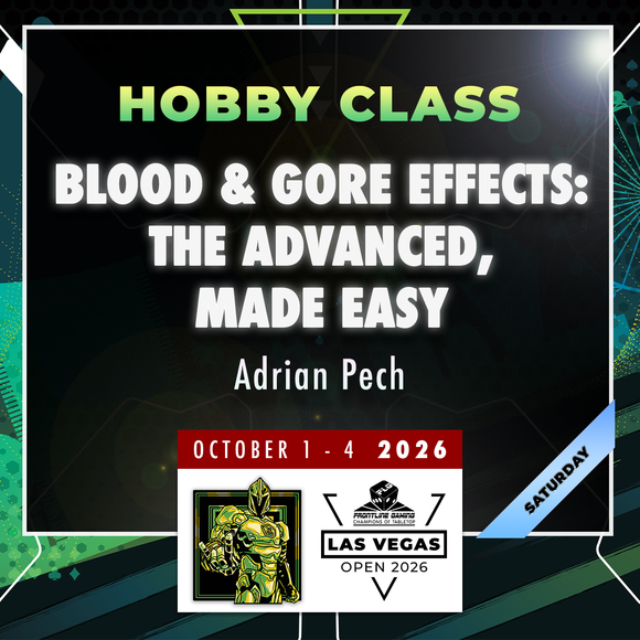 Adrian Pech - Blood and Gore Effects: The Advanced Made Easy - LVO 2026 Hobby Class