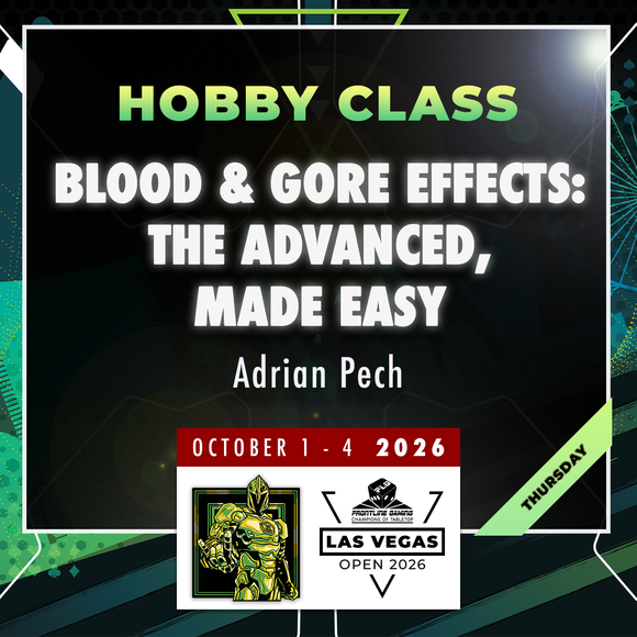 Adrian Pech - Blood and Gore Effects: The Advanced Made Easy - LVO 2026 Hobby Class