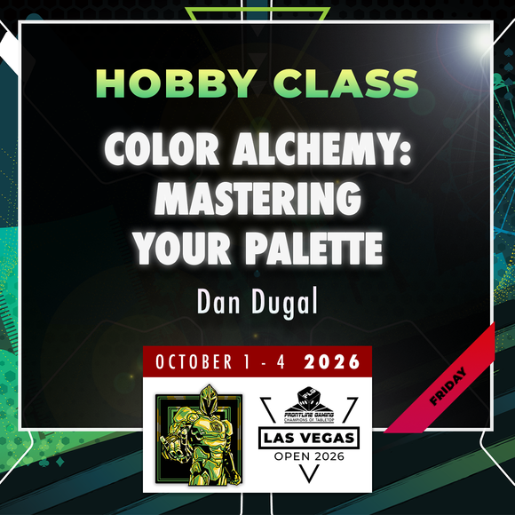 Dan Dugal - Color Alchemy: Mastering Your Palette - LVO 2026 Hobby Class