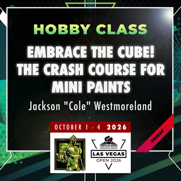 Jackson "Cole" Westmoreland - Embrace the Cube! - LVO 2026 Hobby Class