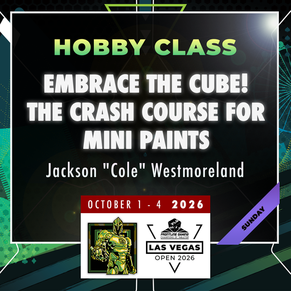 Jackson "Cole" Westmoreland - Embrace the Cube! - LVO 2026 Hobby Class