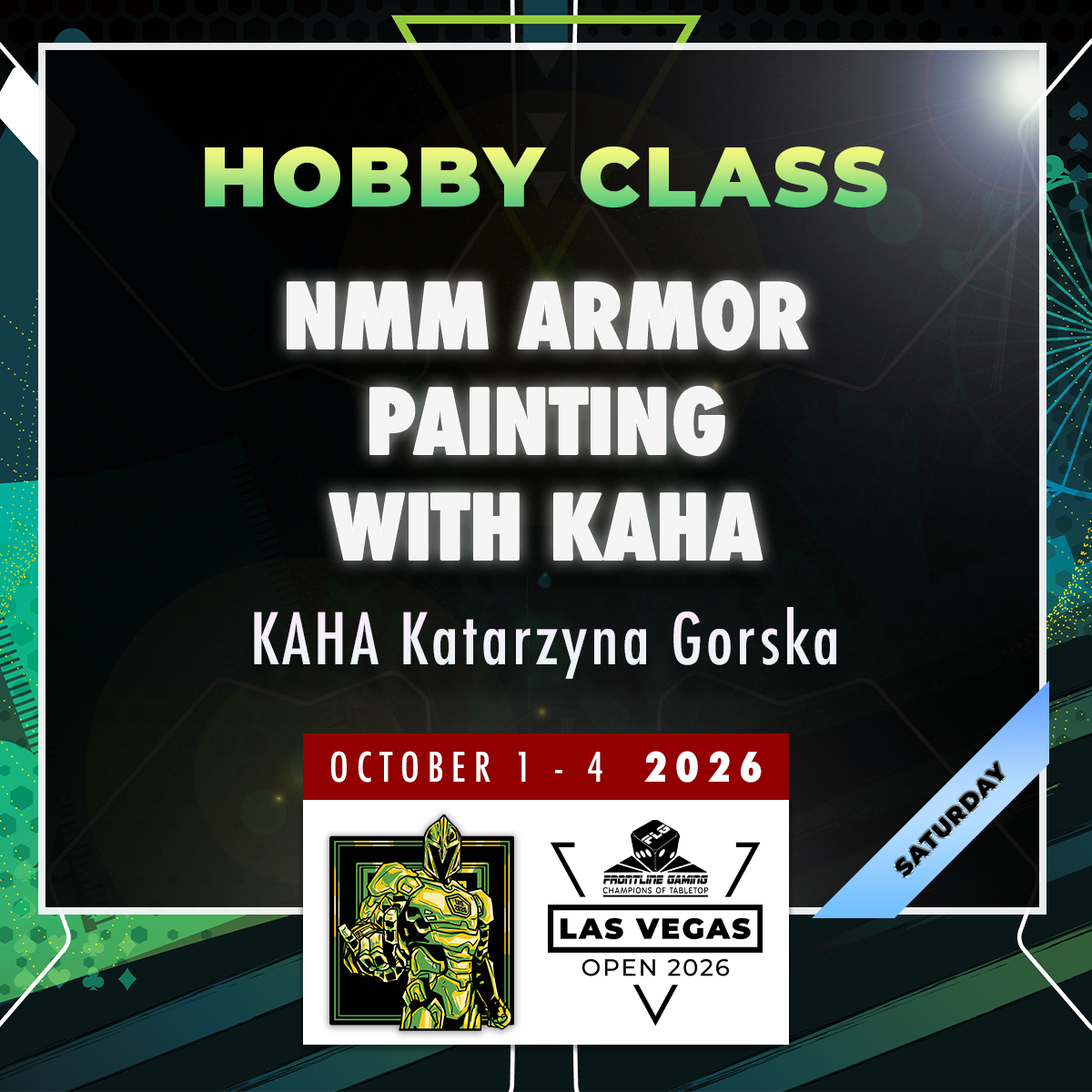 KAHA Katarzyna Gorska - NMM Armor Painting with KAHA - LVO 2026 Hobby Class