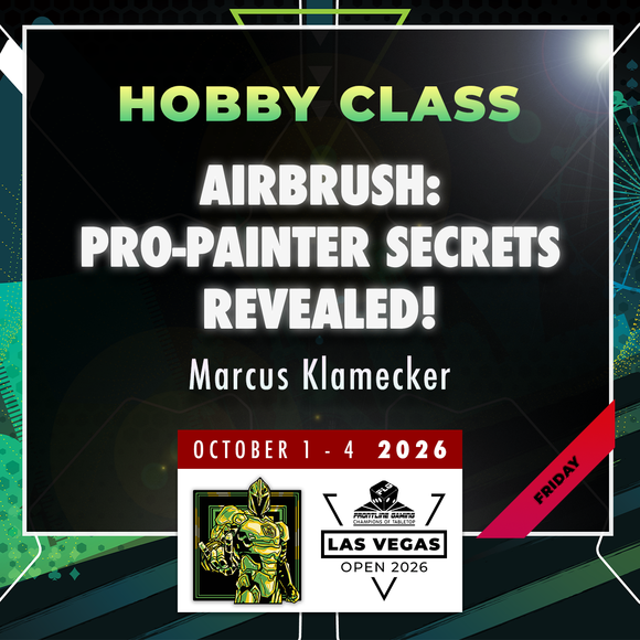 Markus Klamecker - Pro-Painter Secrets Revealed! - LVO 2026 Hobby Class
