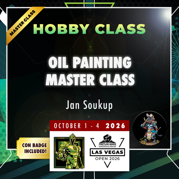 Jan Soukup - Oil painting Masterclass - LVO 2026 Hobby Masterclass