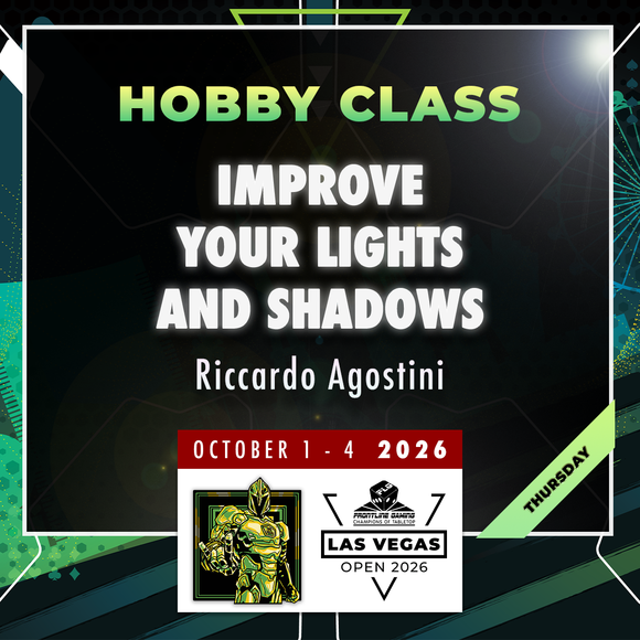 Riccardo Agostini - Improve Your Lights and Shadows - LVO 2026 Hobby Class