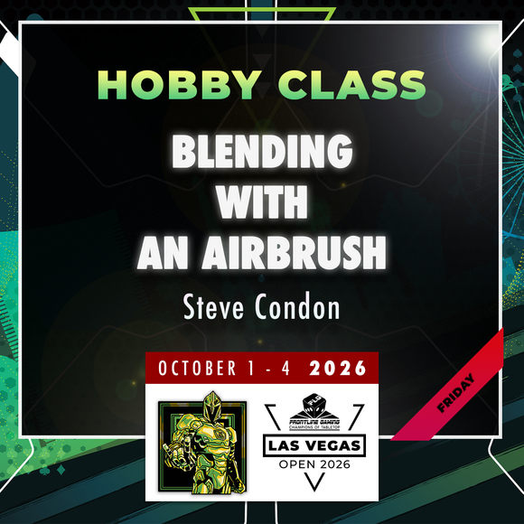 Steve Condon - Blending With An Airbrush - LVO 2026 Hobby Class