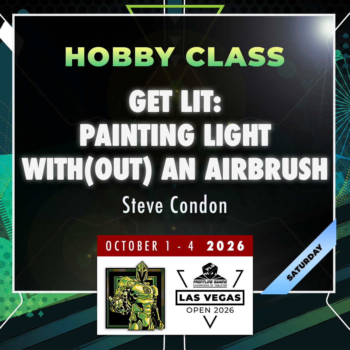 Steve Condon - Get Lit: Painting Light with(out) an Airbrush - LVO 2026 Hobby Class