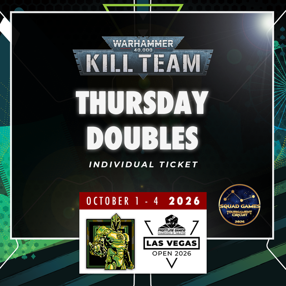 Warhammer Kill Team Doubles - LVO 2026