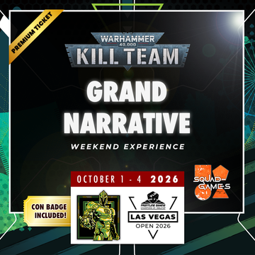Warhammer Kill Team Grand Narrative Premium Package - LVO 2026