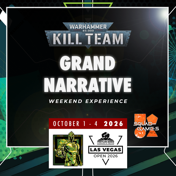 Warhammer Kill Team Grand Narrative - LVO 2026