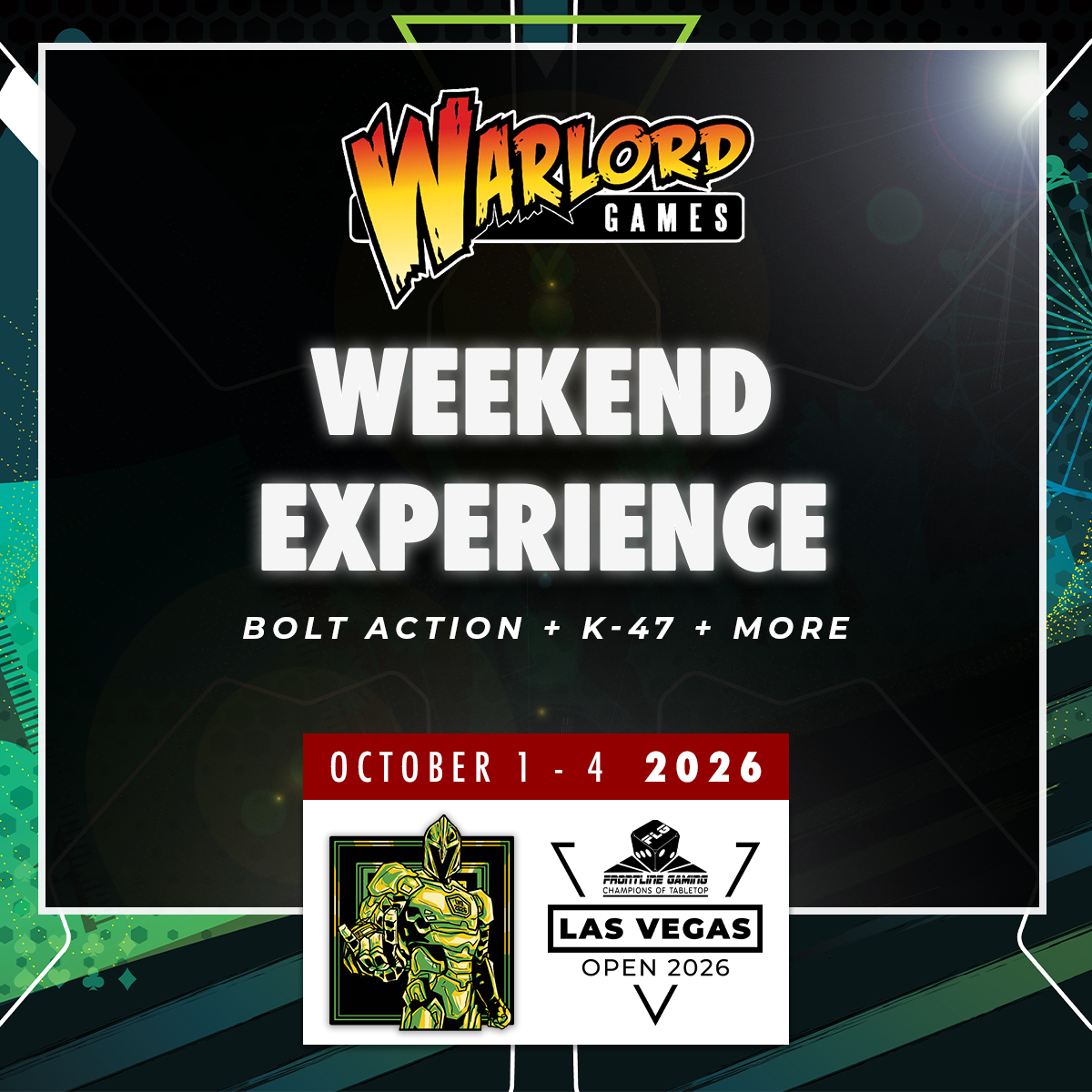 Warlord Games Weekend Experience - LVO 2026
