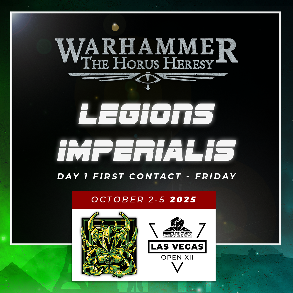 LVO XII - Legions Imperialis Day 1 First Contact