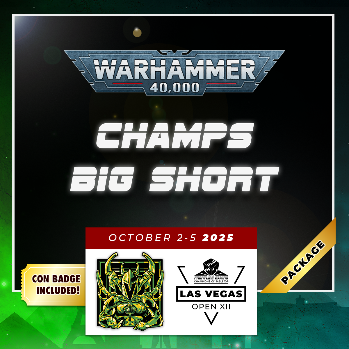 LVO XII - Warhammer 40k Big Short Package