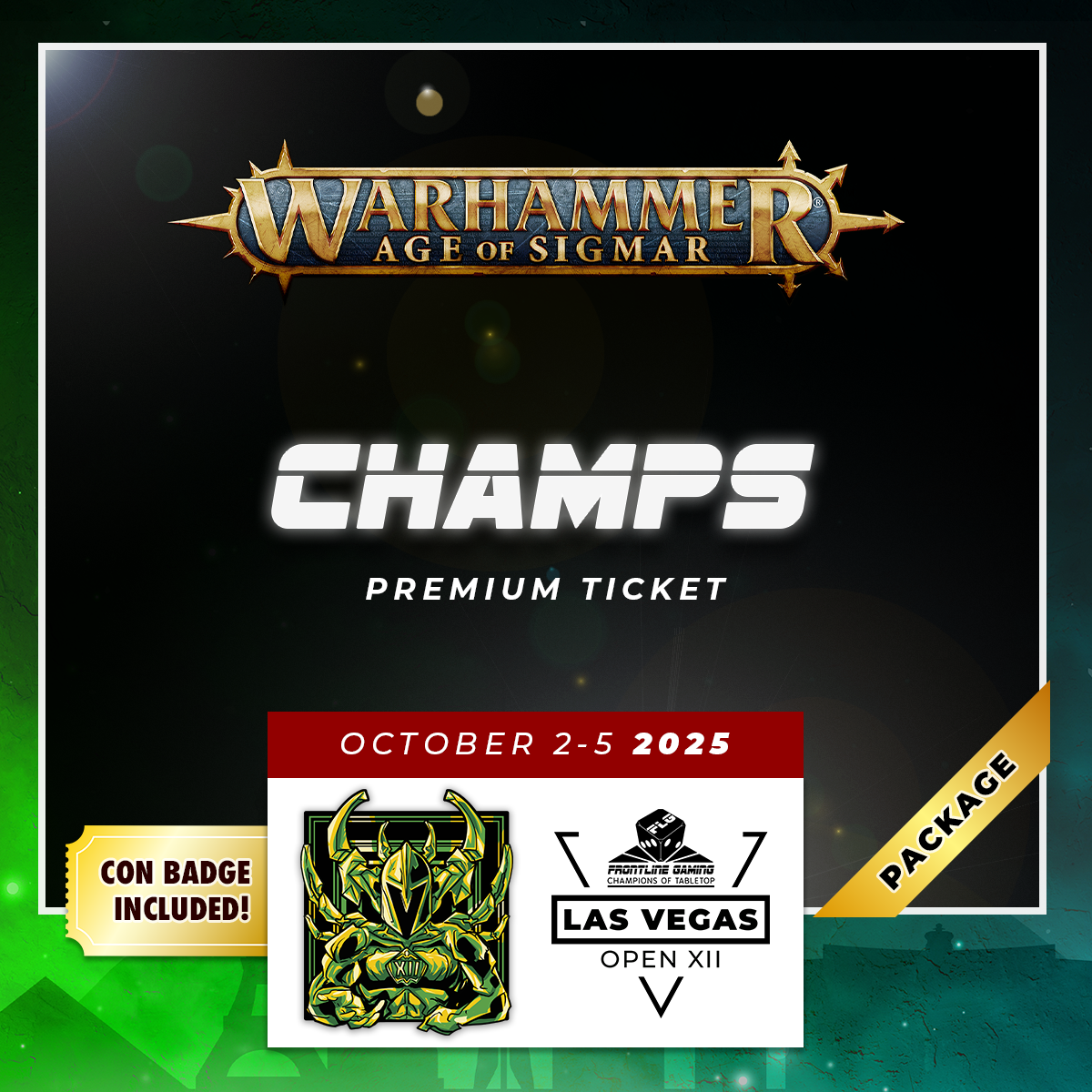 LVO XII - Age of Sigmar Championships Package