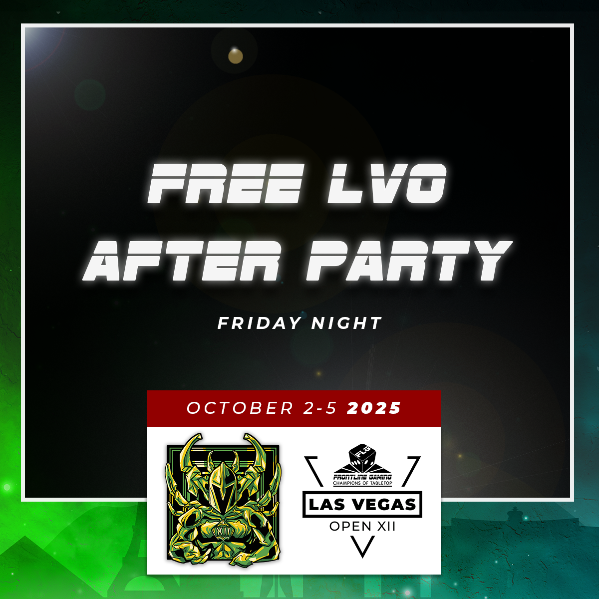 LVO XII - Official Friday After Party