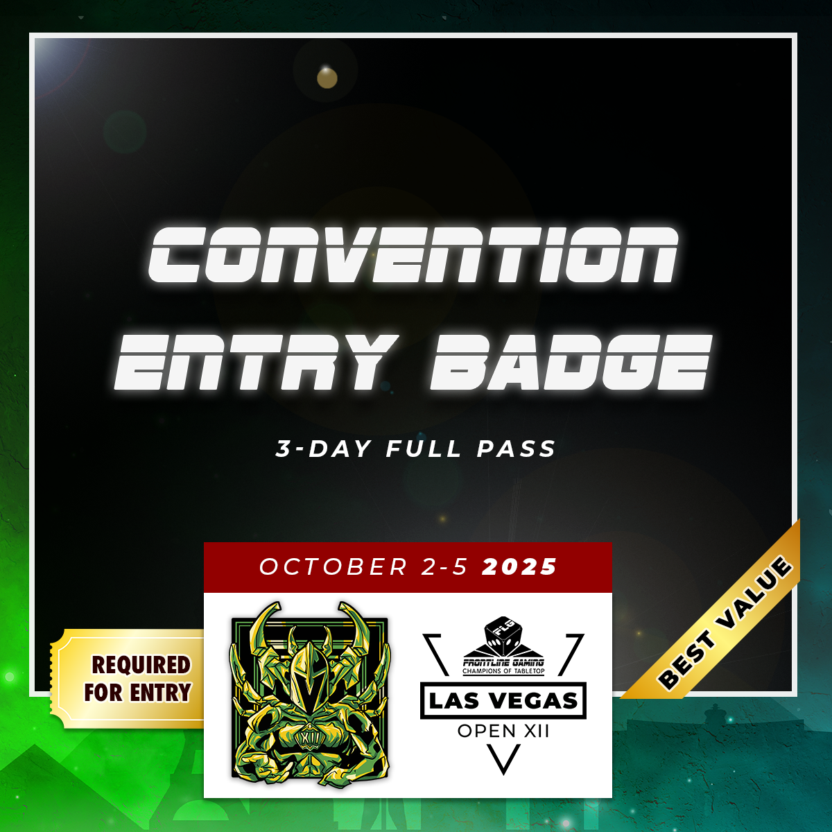 LVO XII - Con Badge (REQUIRED)