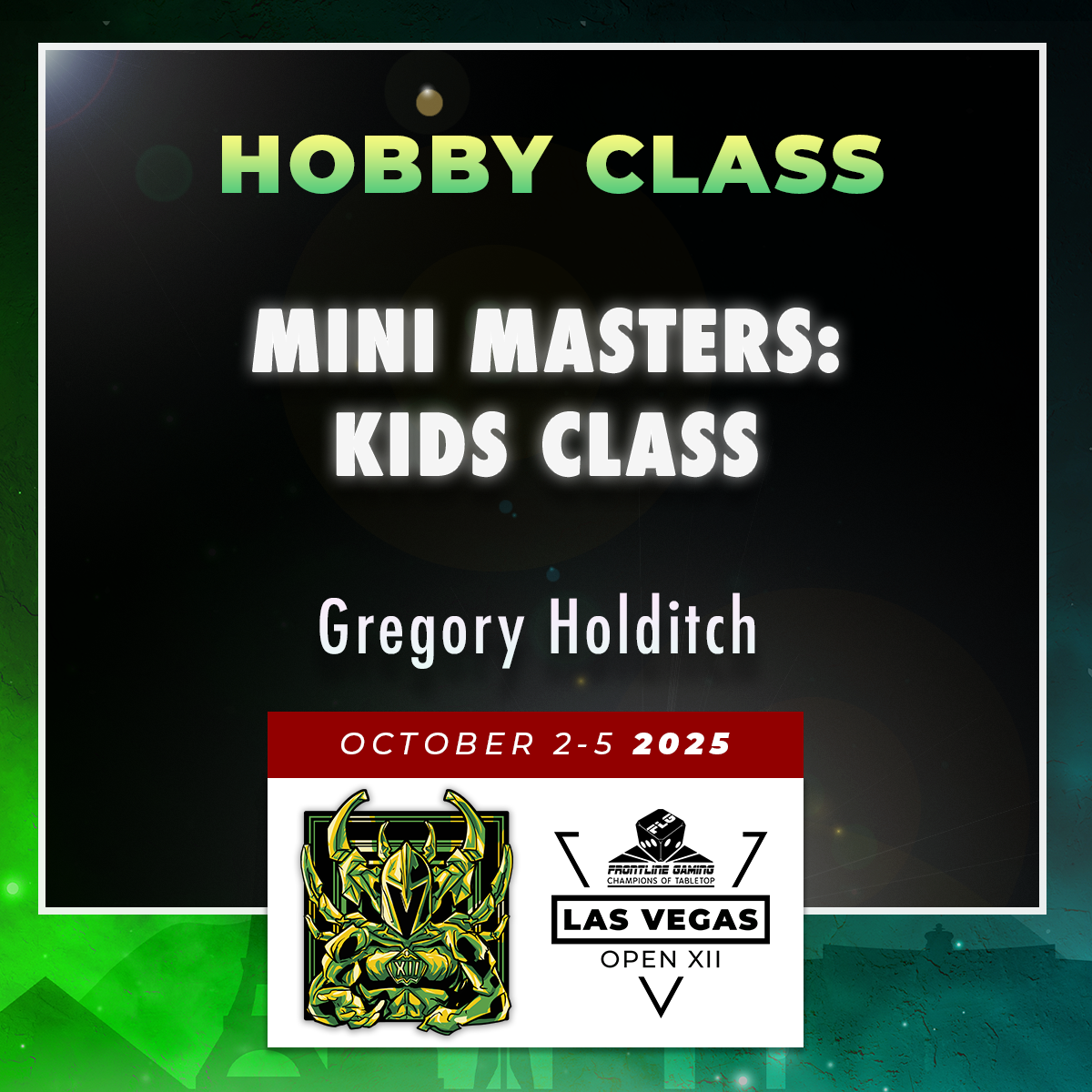 LVO XII - Mini Masters: Kids Class