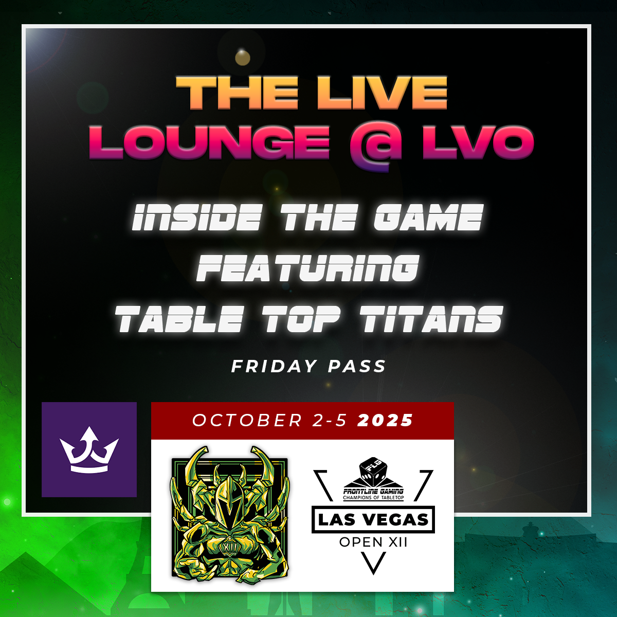 LVO XII - The Live Lounge at LVO Friday