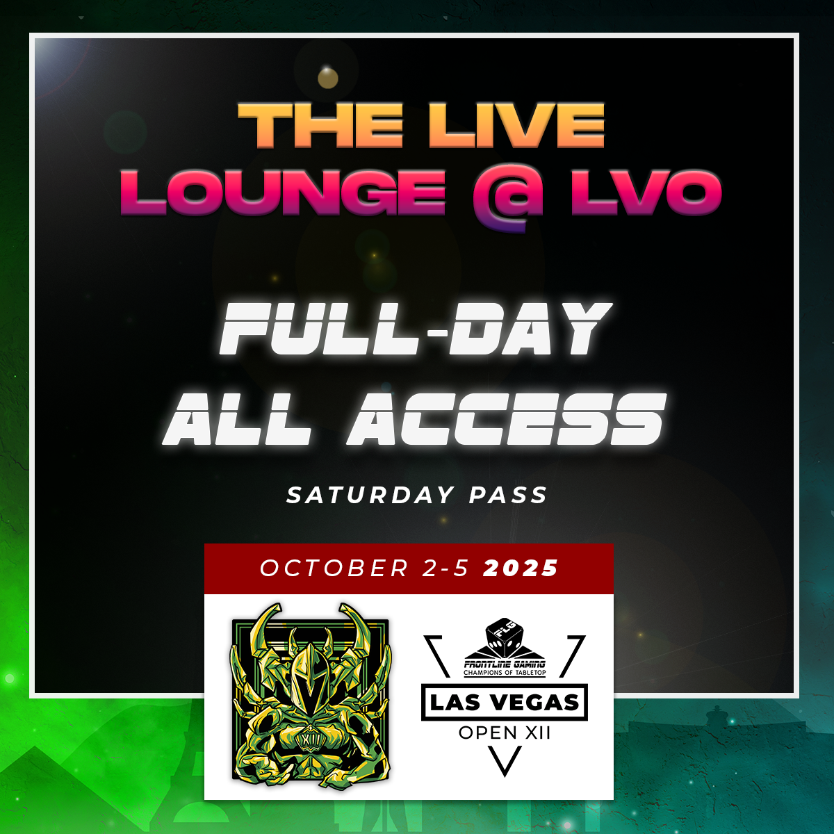 LVO XII - The Live Lounge at LVO Saturday