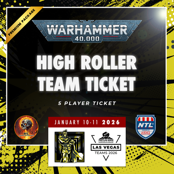 LVTT 2026 Warhammer 40k High Roller Team Ticket