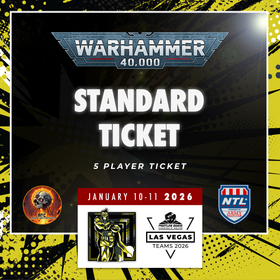 LVTT 2026 Warhammer 40k Team Ticket