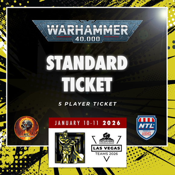 LVTT 2026 Warhammer 40k Team Ticket