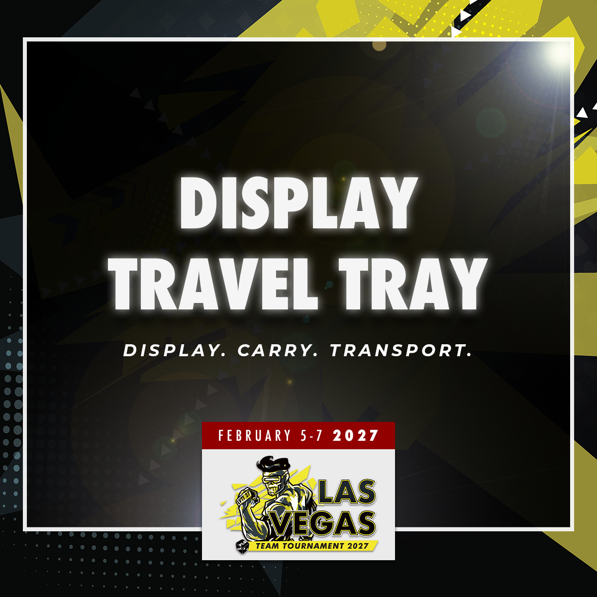 LVTT 2027 - Display Travel Tray