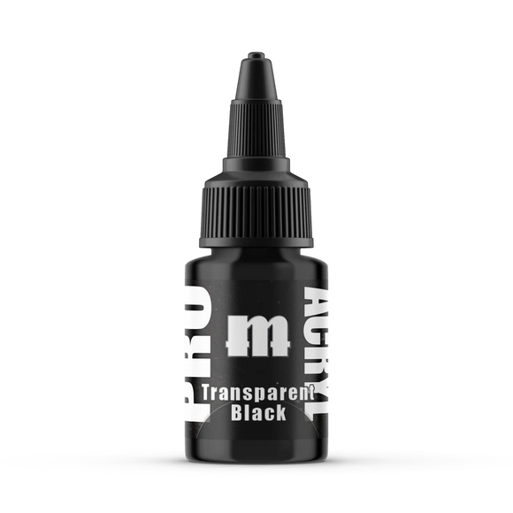 Pro Acryl Transparent Black