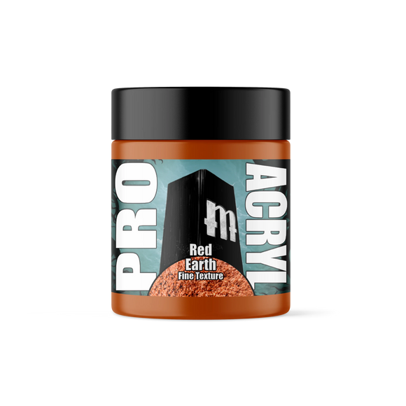 Pro Acryl Basing Texture – FINE – Red Earth