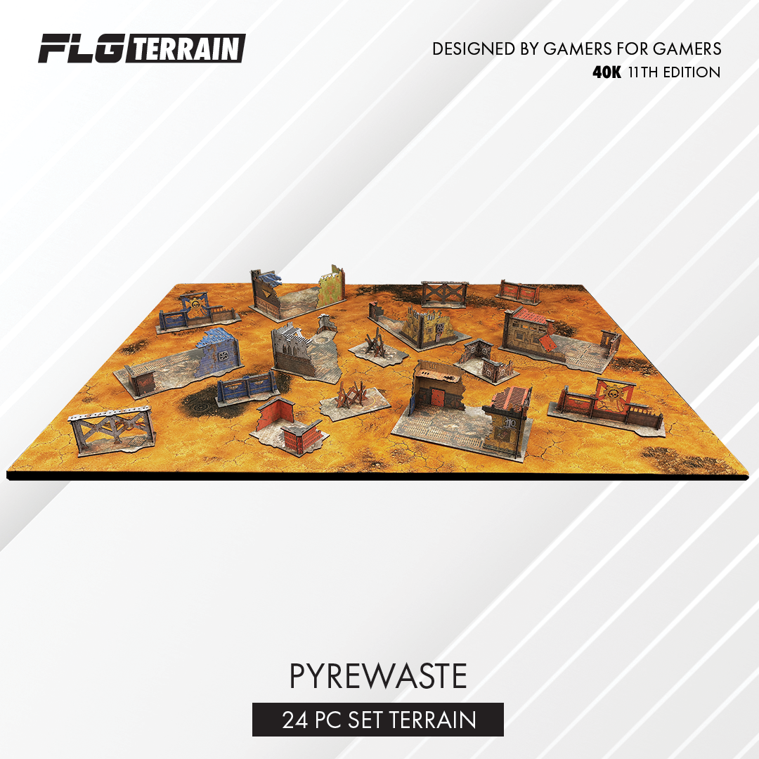 FLG Full Color Terrain: Pyrewaste - 11th Edition