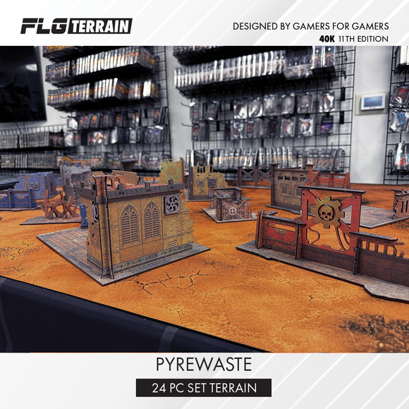 FLG Full Color Terrain: Pyrewaste - 11th Edition