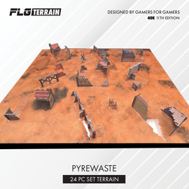 FLG Full Color Terrain: Pyrewaste - 11th Edition
