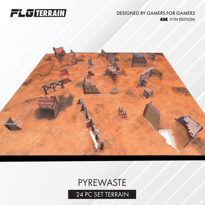 FLG Full Color Terrain: Pyrewaste - 11th Edition