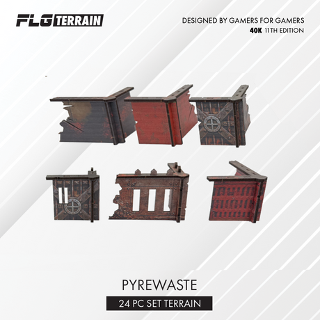 FLG Full Color Terrain: Pyrewaste - 11th Edition