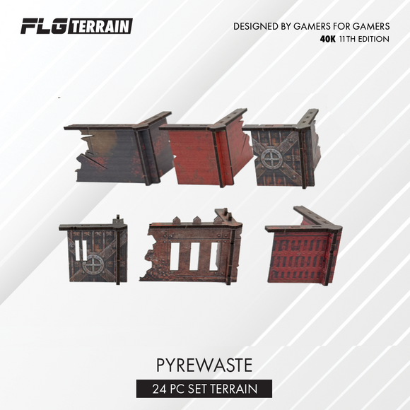 FLG Full Color Terrain: Pyrewaste - 11th Edition