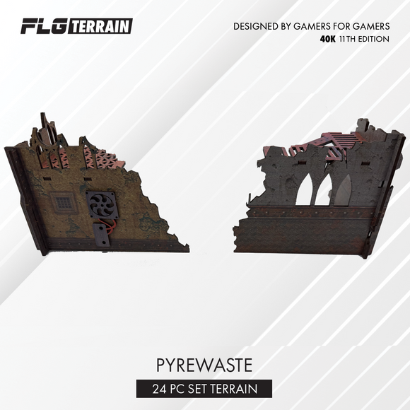 FLG Full Color Terrain: Pyrewaste - 11th Edition
