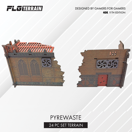 FLG Full Color Terrain: Pyrewaste - 11th Edition