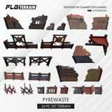 FLG Full Color Terrain: Pyrewaste - 11th Edition