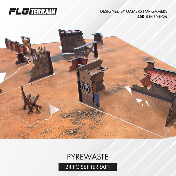 FLG Full Color Terrain: Pyrewaste - 11th Edition