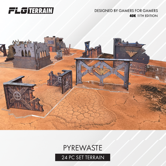 FLG Full Color Terrain: Pyrewaste - 11th Edition