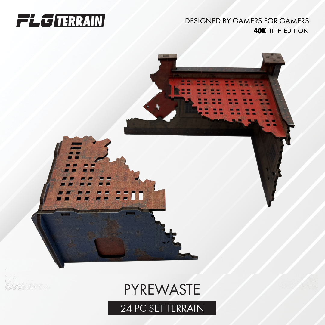 FLG Full Color Terrain: Pyrewaste - 11th Edition