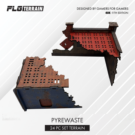 FLG Full Color Terrain: Pyrewaste - 11th Edition