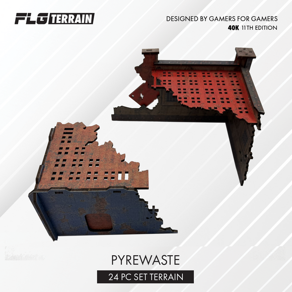 FLG Full Color Terrain: Pyrewaste - 11th Edition