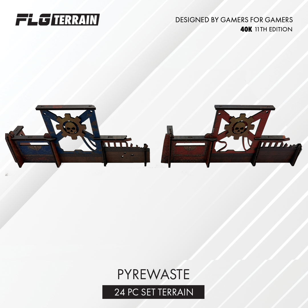 FLG Full Color Terrain: Pyrewaste - 11th Edition