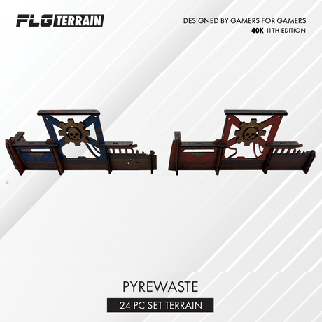 FLG Full Color Terrain: Pyrewaste - 11th Edition