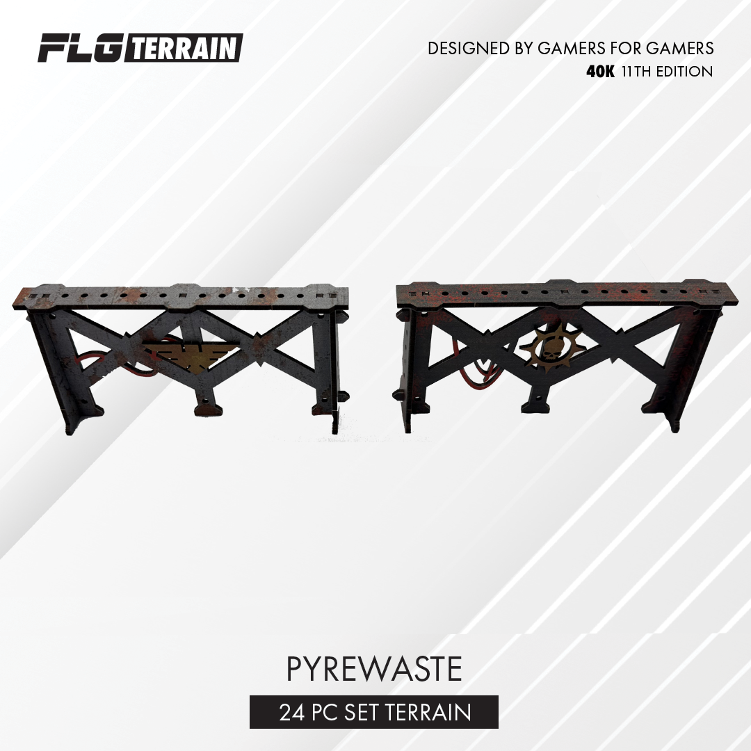 FLG Full Color Terrain: Pyrewaste - 11th Edition