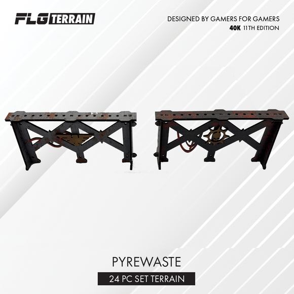 FLG Full Color Terrain: Pyrewaste - 11th Edition