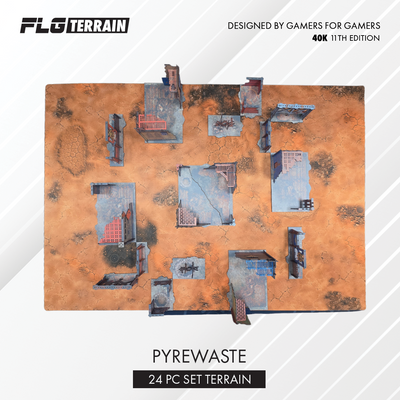 FLG Full Color Terrain: Pyrewaste - 11th Edition - 0